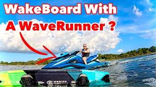 Wakeboarding Behind a Yamaha WaveRunner