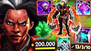 Meet Immortal Ambessa Build the BEST WAY to play this New Champion and be a MONSTER ~ 200k Total DMG