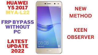 Huawei y5 2017 (MYA L22) FRP Bypass without PC Latest mehod