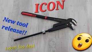 ICON 21 in. S-Jaw Quick-Adjust Pliers Wrench