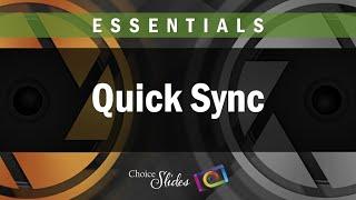 Photopia Essentials - Quick Sync