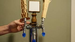 How to Align a Kegerator Tap Handle