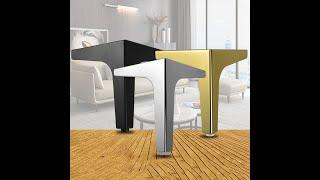 Brass or Chrome Furniture Legs Sofa Legs Metal Legs Feet