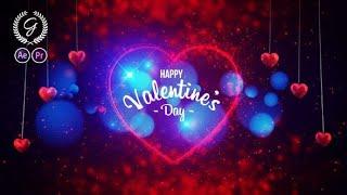 Valentines Day Opener – After Effects CS6 and  Premiere CS6 and above , Template Intro + tutorials