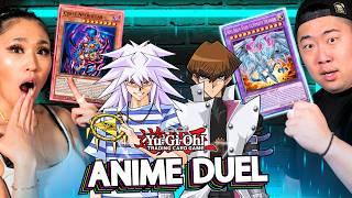 Can BAKURA BEAT KAIBA but with UPGRADED DECKS?! (Blue Eyes VS Destiny Board)