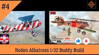 Episode 4 Buddy Build - With Mikey from Bearded Veteran - Roden 1/32 Albatross DIII