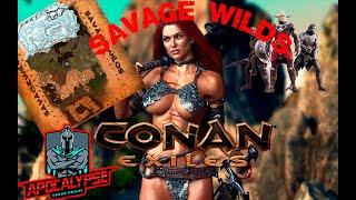 ИЗУЧЕНИЕ МАГИИ НА Самом крутом сервере Conan Exile с картой Savage Wilds