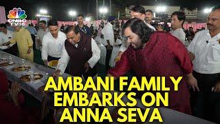 Ambani Family Embarks On Anna Seva Ahead Of The Pre-wedding Celebrations Of Anant & Radhika | N18V