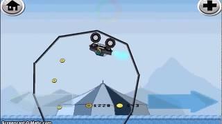 Black Monster Truck Video | Monster Truck Black Game  Play | Level 12