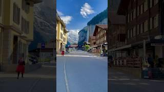 Lauterbrunnen, Worlds most beautiful village#swiss #lauterbrunnenswitzerland