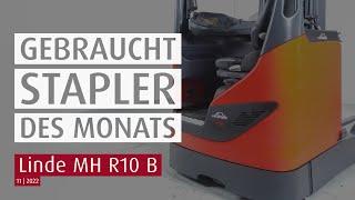 Linde MH Schubmaststapler R10 B | Gebrauchtstapler des Monats November 2022 | Sander Fördertechnik