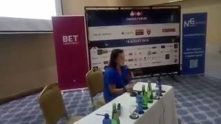 Доклад SOFIA KORAPETYAN на CASINO FORUM BATUMI Казино Форум Батуми