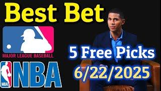 “ Game 7 Showdown + 4 MLB Picks Vegas Will HATE (June 22)”