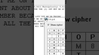 Holy s**t!  (That moment when you crack a serial killer's cipher)