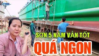 Sau Một Đêm Bắn Cát Chỉ Có 20 Mét Vuông, Sơn 5 Năm Vẫn Còn Tốt, Và  Các Nhiệm Vụ Khi Lên Đà.