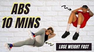 10 Minute Total Core at Home Workout | Ming and James