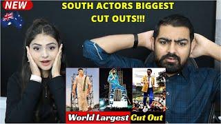 Top 08 South Indian Actors With The Largest Cut Out In The World | World Record Edition!!!