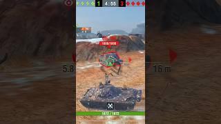 CS-63 | 4 Kills, 1vs4 & 8621 DMG | #worldoftanksblitz #wotblitz #shorts #танки