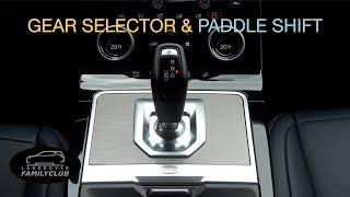 How to use the Land Rover Gear Selector and Paddle Shift - Dial & Stick