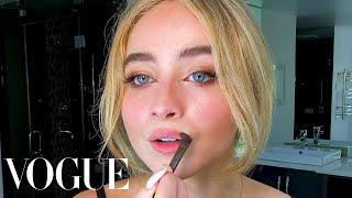 Sabrina Carpenter's Guide to DIY Facials and Perfect Eyeliner | Beauty Secrets | Vogue