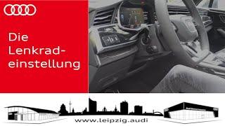 Lenkrad positionieren | Audi Zentrum Leipzig | Tutorials