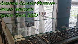 Quick Tour of Wrist Watches at the German Clock Museum (Black Forest)