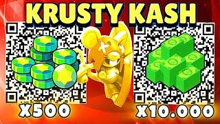 Free 10.000 Krusty Kash + MOE QR Code Gift & Brawl Pass Plus | Brawl Stars