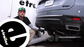DIY 2024 Honda Pilot Installation for the etrailer Trailer Hitch Receiver