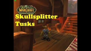 World of Warcraft. Quests - Skullsplitter Tusks