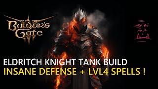 Eldritch Knight Wizard Tank Multi Class Baldur's Gate 3 Build Step by Step Guide [BG3]