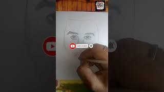 mere samane wali  #shorts #pencilsketch #shortsvideo