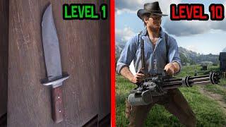 Upgrading Weakest to Strongest Weapons in Red Dead Redemption 2