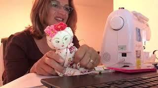 Spirit doll - make an easy cloth doll tutorial and free cloth doll pattern!
