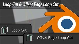 Loop Cut & Offset Edge loop Cut  In Blender!