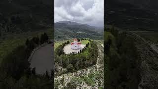 Seriously, what IS this place? Profitis Ilias Church near Sikia, Crete, Greece 