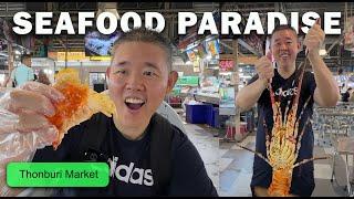 BEST SEAFOOD Market in Bangkok Thailand HUGE Lobster  I FOUND Asia's CHEAPEST Seafood Market