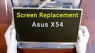 Замена экрана ноутбука Asus X54