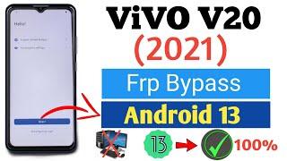 Vivo V20 2021Frp Bypass Android 13 | Vivo V20 Frp Bypass Without Pc | Vivo V20 Frp Bypass Android 13