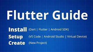 Flutter - How To Install Setup and Configure Flutter Environment