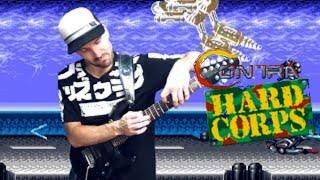 CONTRA: Hard Corps - GTR Attack (OST metal cover) #progmuz