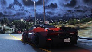 GTA 5 Enhanced Realistic Reflection With Custom Timecycle Showcases On RTX4090 Ultra Settings