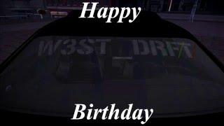 Bday video W3st