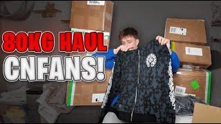 Unboxing 80kg haul z CnFansa ! ( Chrome Hearts , Jordan , Denim Tears )