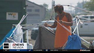 Clearing out homeless encampments