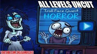 Troll Quest Horror Gameplay Walkthrough (Levels 1-16 + Secret Level) (Android iOS)