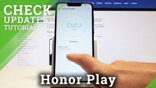 How to Check for Updates in Honor Play - Find Out the EMUI Version