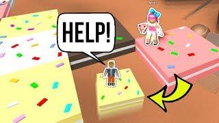 Roblox: DON'T LET THE CAKE FALL DOWN! EPIC MINIGAMES!