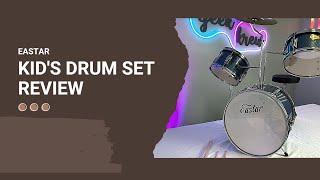 Affordable KIDS Drum Set | Amazon Eastar Drum Set REVIEW