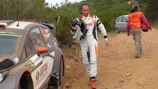 WRC Rally d' Italia Sardegna 2015 KUBICA CRASH!!!