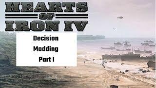 Decision Modding Tutorial HOI4